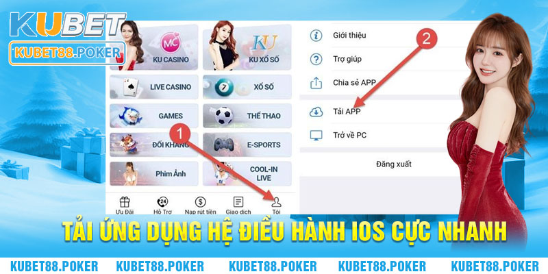 Tải ứng dụng hệ điều hành IOS cực nhanh, cực mượt